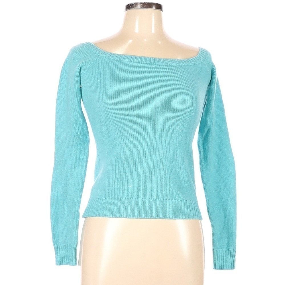 Ralph Lauren Cashmere Boatneck Sparkling Sweater Style 17E24 BQ NEW